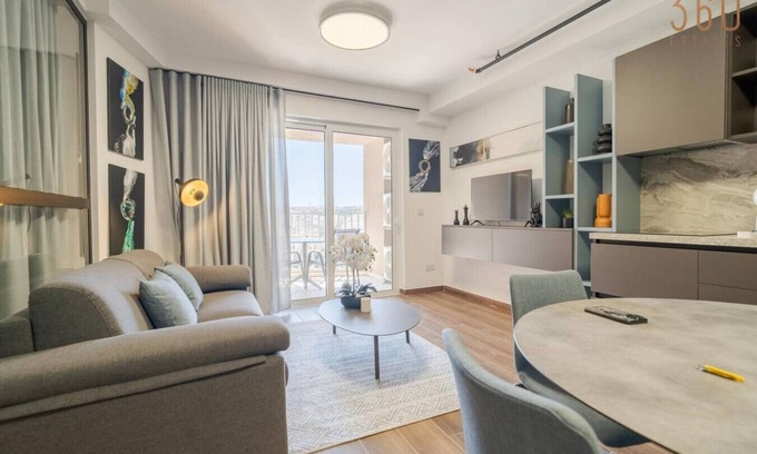 Paceville Apartment | Beautiful 2BR home in the heart of St Julians w/AC