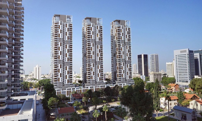 Sarona Apartment | Beautiful 3 bathroom apartment with 2 bathrooms - fully furnished! - Great location!