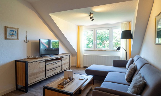 Spiekeroog Apartment | Beautiful 3-room apartment in a central location