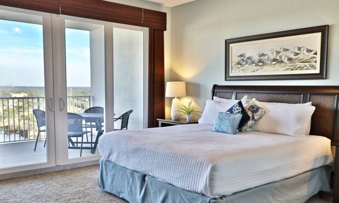 Panama City Beach Condo | Beautiful 3BR 3BA Lakefront Condo at the Laketown Wharf!