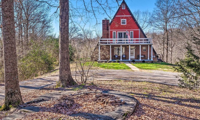Byrdstown Cabin | Beautiful A-Frame Cabin By Dale Hollow Lake