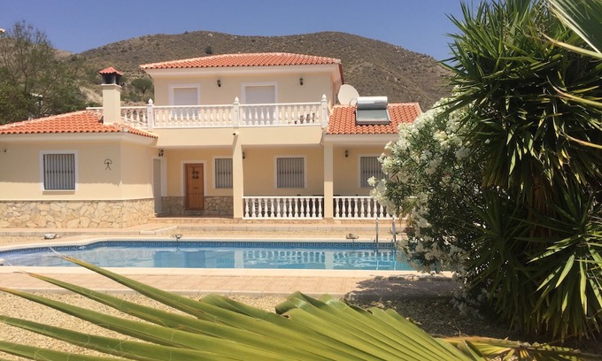 Arboleas Villa | Beautiful Andalucian Villa with 3 Bed, 2 bath, Private Pool, Mountain Views