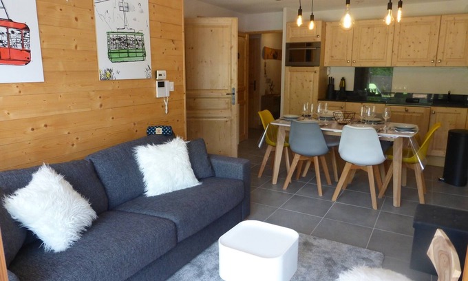 Les Deux Alpes House | beautiful apartment recent residence 2 bedrooms-2 bathrooms. 150m from the slopes