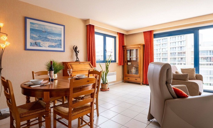 Nieuwpoort Apartment | Beautiful apartment for 4 people with WIFI and balcony
