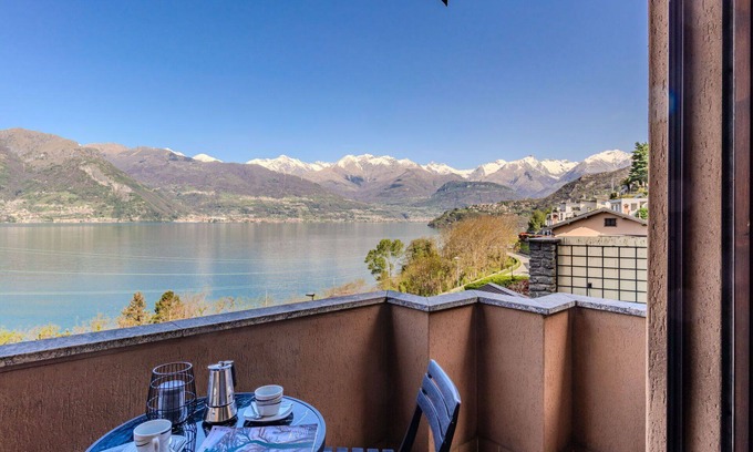 Dorio Apartment | Beautiful apartment for 4 guests with WIFI, TV, balcony and panoramic view