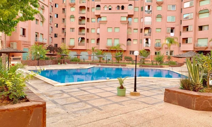 Hivernage House | Beautiful Appartment with pool in the city center