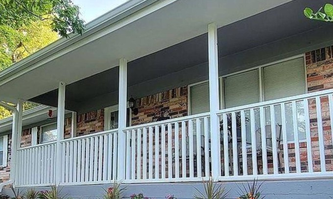 Sulphur House | Beautiful Arbuckle Lake home, secluded, trees Longer Term Rental Discounts