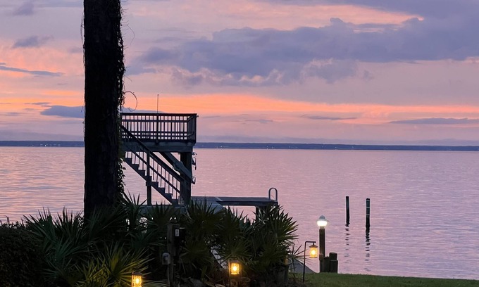 Miramar Beach House | Beautiful Bay Front Home & Private Dock - Bring Your Toys