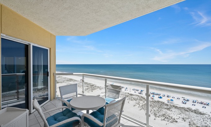 Pensacola Beach Condo | Beautiful Beachfront Condo | Outdoor Pool | My Beach Getaways