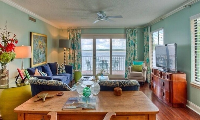 Saint Simons Island Condo | Beautiful beach in front of St. Simons Island