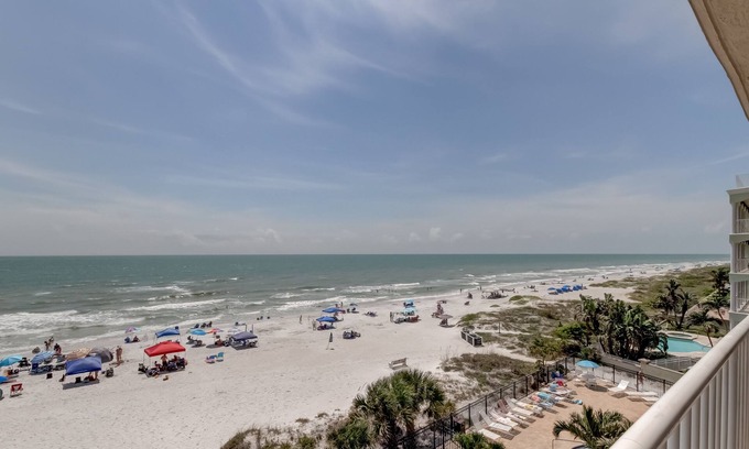 Indian Shores Condo | BEAUTIFUL BEACHFRONT CONDO, LARGE BALCONY, TASTEFULLY RENOVATED SLEEPS 8