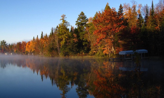 Eagle River Cabin | Beautiful Cabin on the Inland Chain of 28 beautiful Lakes . n