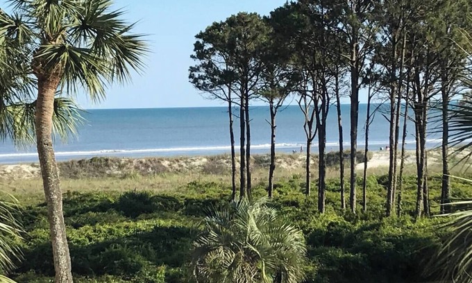 Hilton Head Island Condo | Beautiful Couples Retreat Oceanview w/Bikes&Chairs