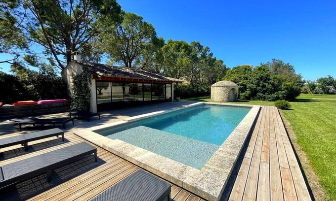 Berre-l'Etang Villa | Beautiful contemporary villa, swimming pool and large garden