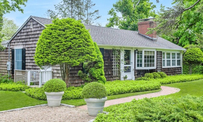 Water Mill House | Beautiful cottage on meticulously maintained lawn, surrounded by.