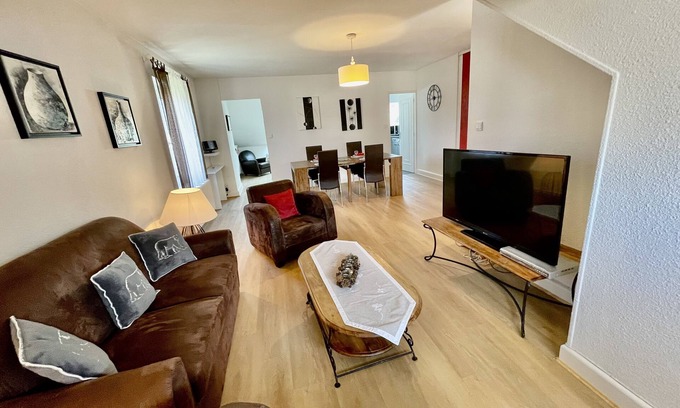 Gerardmer Apartment | Beautiful cozy cottage upscale 4 people + garage