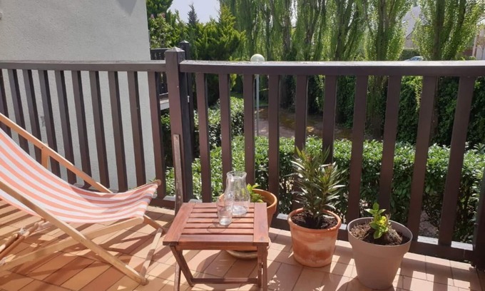 Cabourg Apartment | Beautiful duplex 52 m2 center Cabourg 4-6 people tennis included - everything on foot