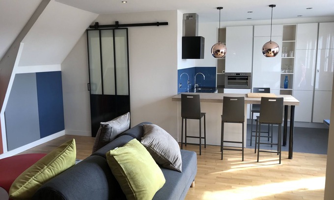 Old Town Apartment | Beautiful duplex, exceptional location, hyper center of Tours, very quiet