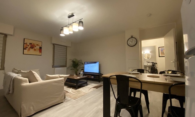 Quartier Saint-Marc - Croix de Pierre - Saint-Nicaise Apartment | BEAUTIFUL F2 COZY HYPER CENTER CITY HOTEL WITH PARKING