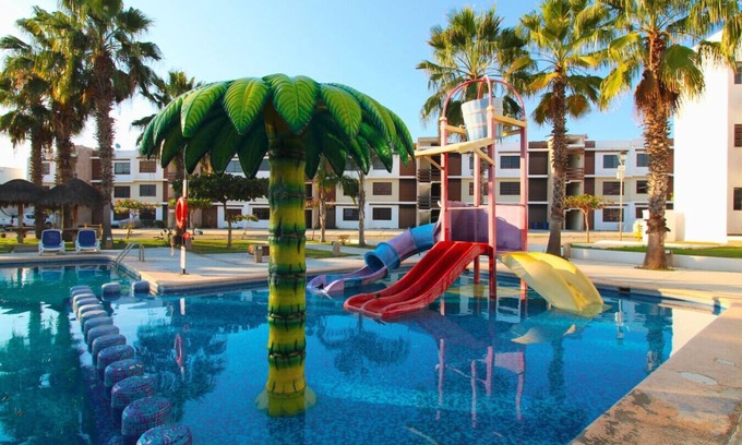 Cerritos Apartment | Beautiful family pool, close to the beach by Gpsrentas