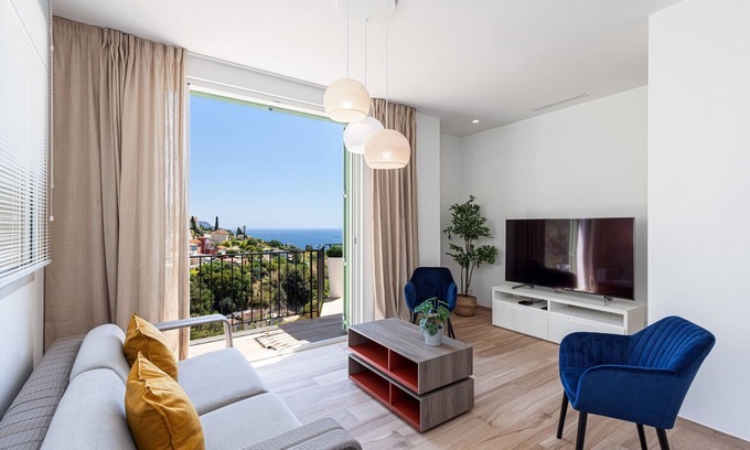 Villefranche-sur-Mer Apartment | Beautiful 2 bedrooms - Terrace - Sea view - A/C
