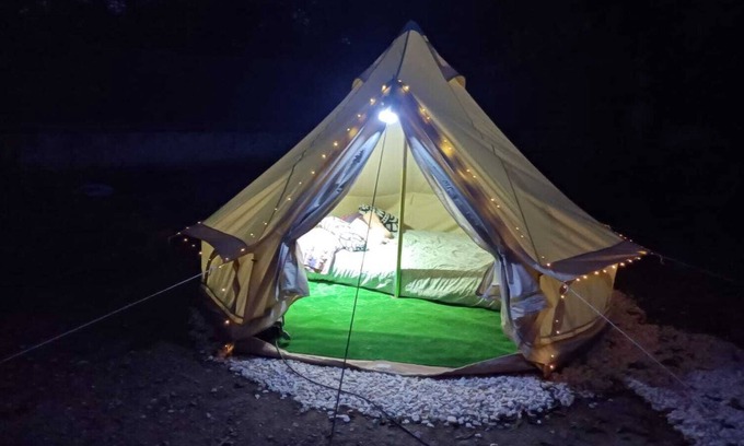 Coin RV Rental | Beautiful Glamping Tent Surrounded by Nature