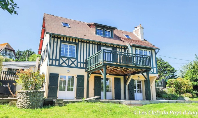 Benerville-sur-Mer House | Beautiful house 2 steps from the beach for 6 people