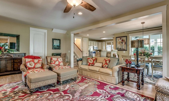 Windy Hill House | Beautiful Home with Covered Patio in North Beach Resort & Villas - 300 Yards to Pools/Beach