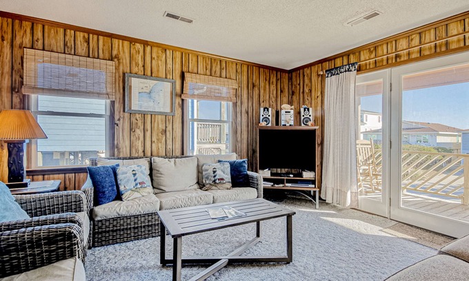 Holden Beach House | Beautiful Home Close to Beach w/Free WiFi, Central AC, Private W/D, Water Views