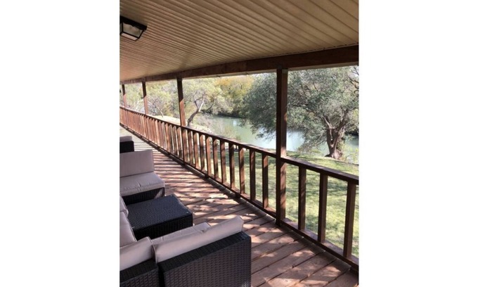 Hext House | Beautiful home in a private country setting overlooking the San Saba River.