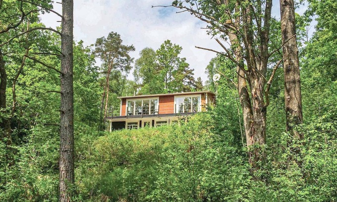 Dyreborg House | Beautiful home in Knäred with sauna