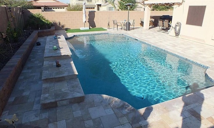 Circle Cross Ranch House | Beautiful Home In San Tan Valley HEATED Pool & Fully Tiled Backyard