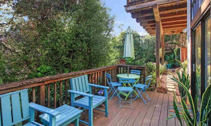 Kensington Apartment | Beautiful in-law apt w deck, garden, views, great for work, play. Near UC, SF