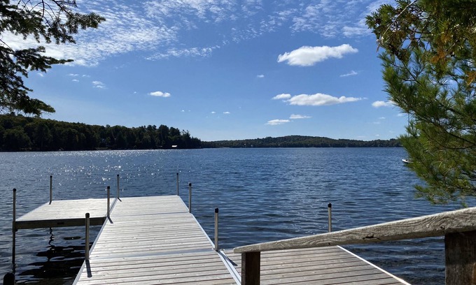 Greensboro House | Beautiful Lakefront Cottage with Single Level Access