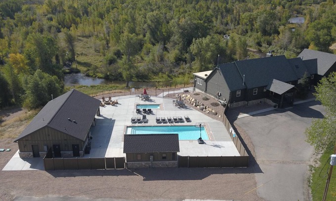 Uinta County House | Beautiful Lodge and River Ranch Property for up to 120 people.