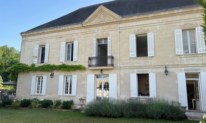 Cabara House | Beautiful Maison De Maitre With Pool Close To Saint Emilion