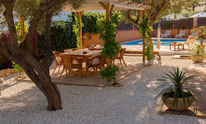 Torredembarra Villa | Beautiful Mediterranean Villa with sea view and private pool in Altafulla