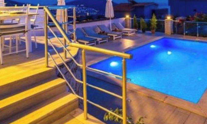 Kalkan Villa | Beautiful modern3 bedroom detached villa license 07 7855