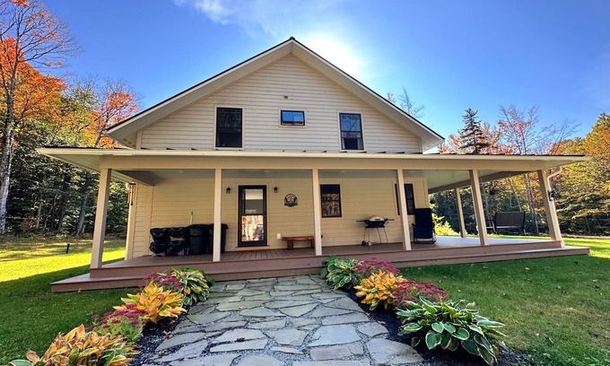 Montgomery Center House | Beautiful Mountain Cabin near Jay Peak Resort!