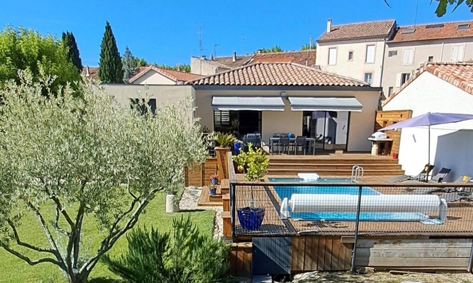 Valreas Villa | Beautiful new contemporary air-conditioned villa of 105 m2 in Provence with swimming pool.