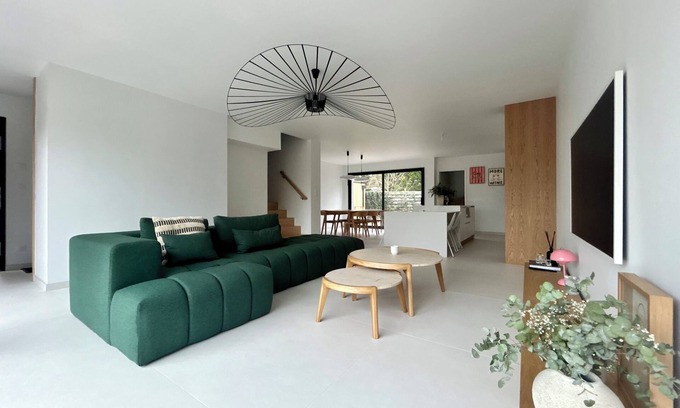 Stella-Plage House | Beautiful new Villa, quiet in Stella-Plage near Le Touquet Paris-Plage, 8 pers