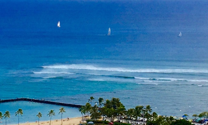Waikiki Apartment | Beautiful Ocean View Studio in Waikiki, Free Parking, W&D, Special Rates