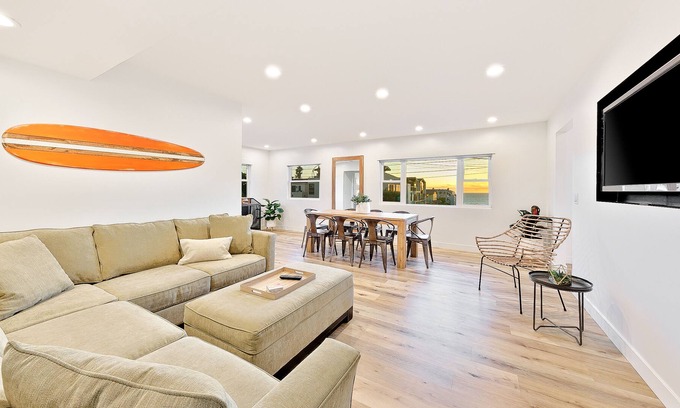 Carlsbad House | Beautiful Ocean View Upper Unit Home + Walk to Beach