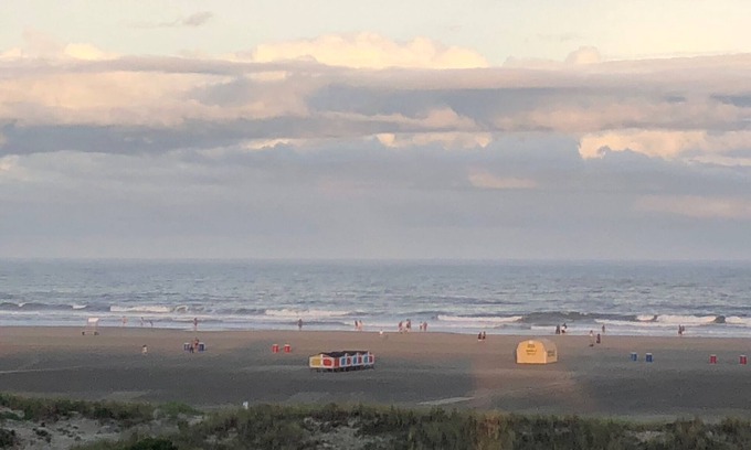 Wildwood Crest Condo | Beautiful oceanfront condo complete with morning sunrise