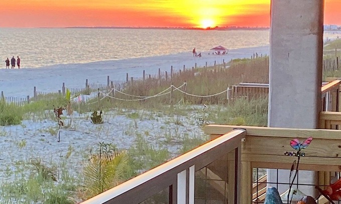 Mexico Beach House | Beautiful Oceanfront Townhome in Mexico Beach, Fl