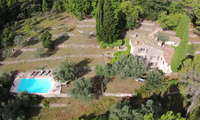 Seillans Villa | Beautiful old stone villa with private pool & spectacular view, very peaceful
