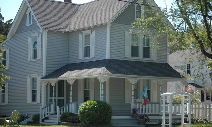 Cape May Point House | Beautiful Old Victorian With New, Fresh, Comfortable Inside. Easy Living