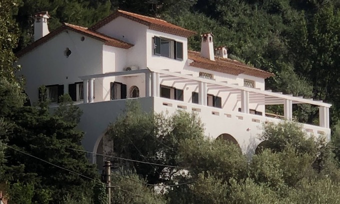 Massa Lubrense Villa | Beautiful panoramic villa in a private park with descent to the sea