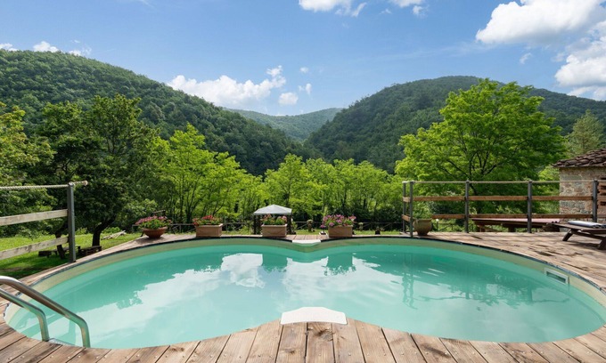Borgo San Lorenzo Villa | Beautiful private villa with WIFI, private pool, TV, patio and panoramic view, close to Florence