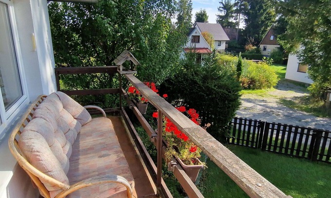 Karlovy Dvory House | Beautiful private villa with WIFI, TV, balcony, pets allowed, panoramic view and parking